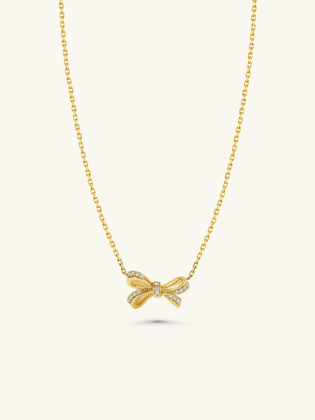 Bow Necklace